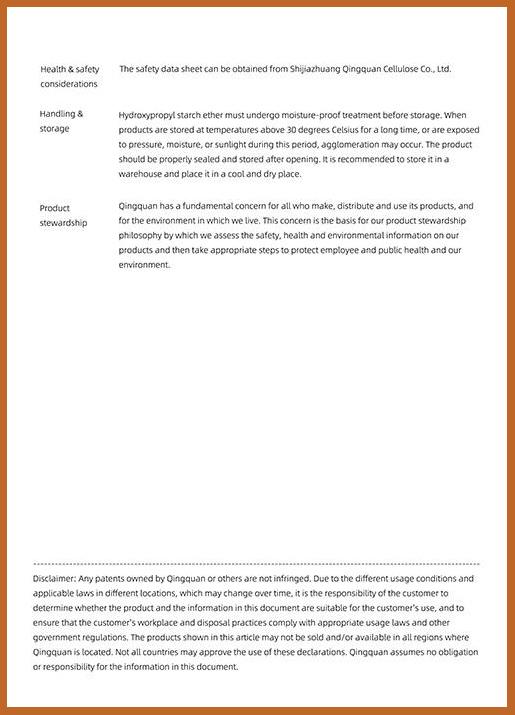 HPS Technical Data Sheet – High Purity Grade - QingQuan HPS Technical Data Sheet – High Purity Grade - QingQuan