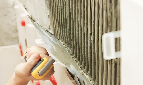 Plaster mortar or cement 